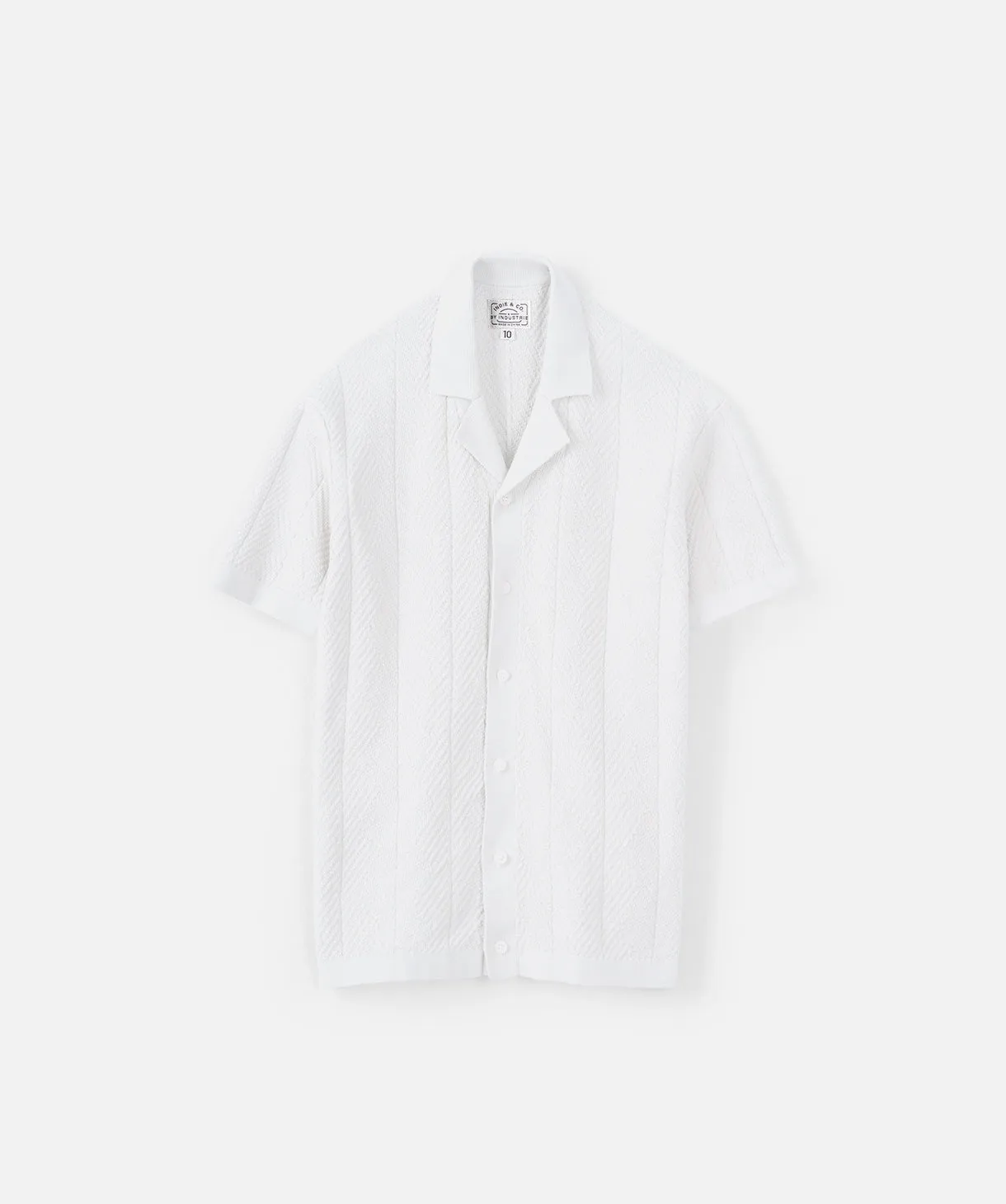 The Camber S/s Shirt - Chalk Timeless elegance