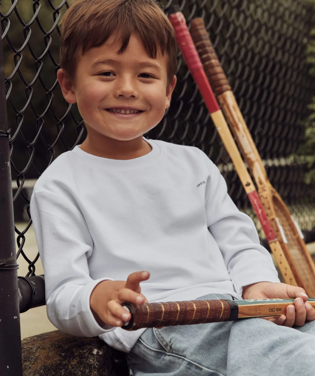 Soft Knit The Indie Newport Ls Tee - White