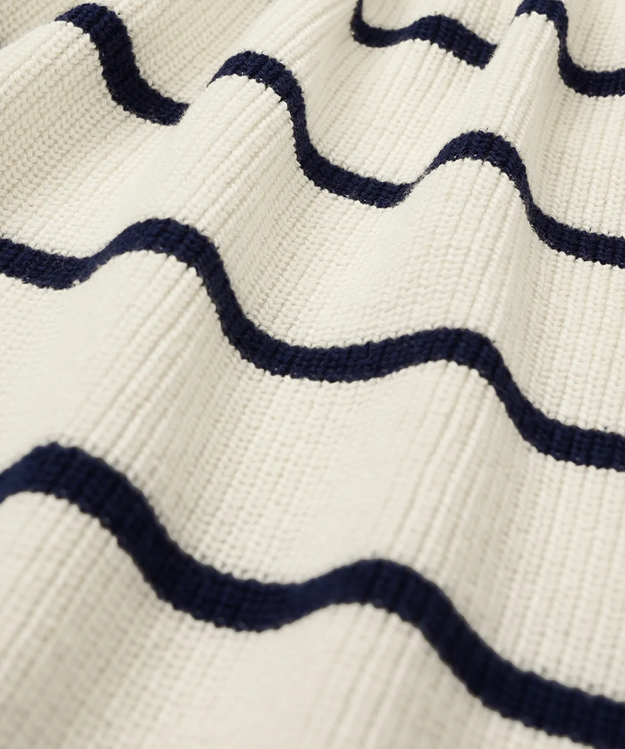 All-Purpose Knit The Mayfair Knit - Cream/Blue