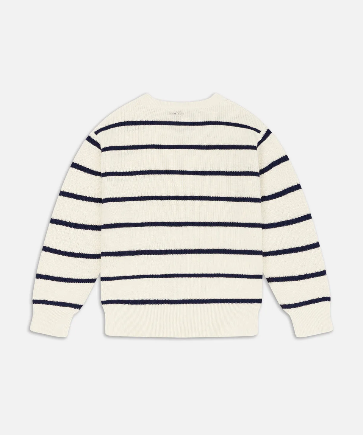 Casual Ease Essential Knit The Mayfair Knit - Cream/Blue