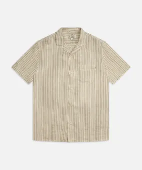 Summer Vibes The Panama S/s Shirt - Taupe Combo