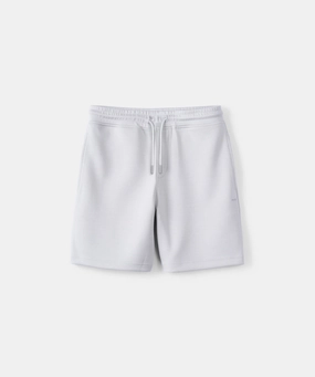 jumpsuit denim material The Luxe Tech Short - Silver Blue