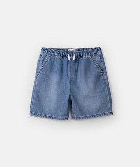 The Porter Denim Short - Denim Stay Cool