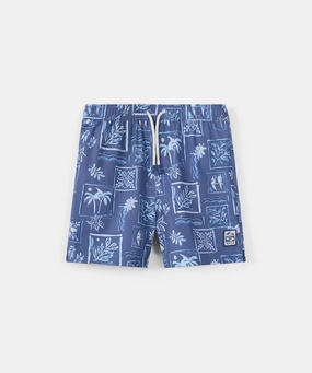 Patchwork Design The Riviera Swim Trunk - Navy Combo