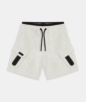 formal alternative Tear Resistant Panels The Romaine Track Short - Snow Marle