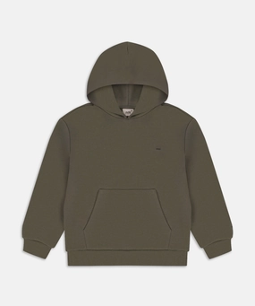 City Wear Contrast Stitching Accents The Silverstone Tech Hoodie - Bayleaf