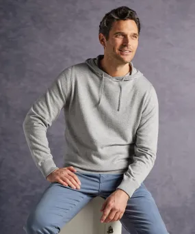 Gaisby Long-Sleeve Drawstring Hoodie Holiday Outfit Reinforced Elbow Patches