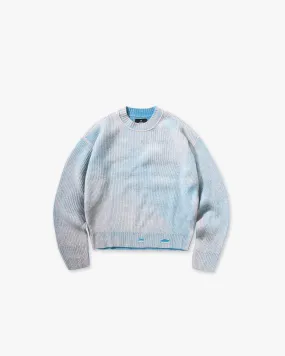 Reversible Fade Out Sweater - Cloud Winter Wear Vintage Wash Finish