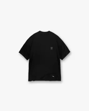 Represent X Belstaff Patch T-Shirt - Black Sport Flex Fit Fit For Comfort