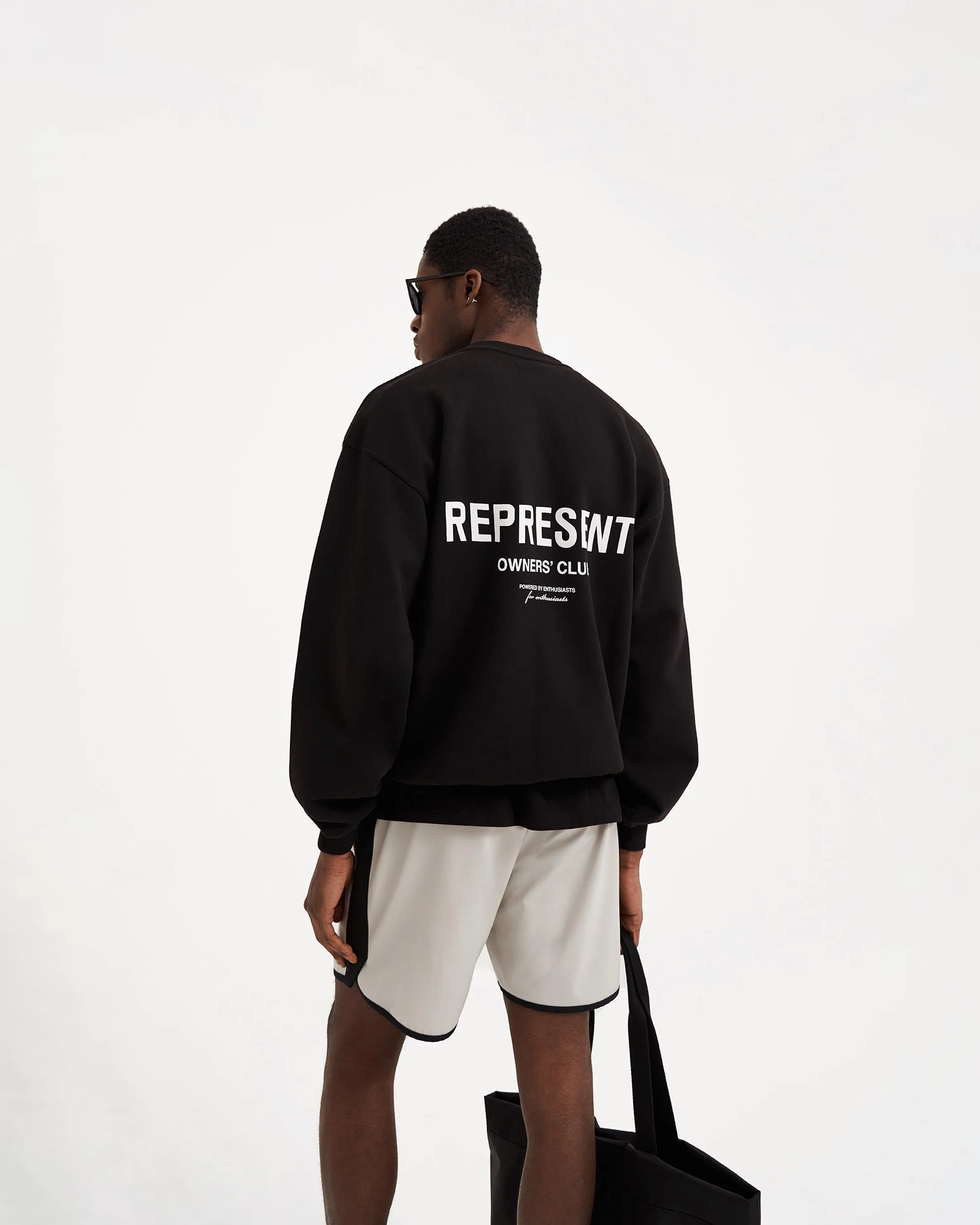 Represent Owners Club Sweater - Black Color fastness