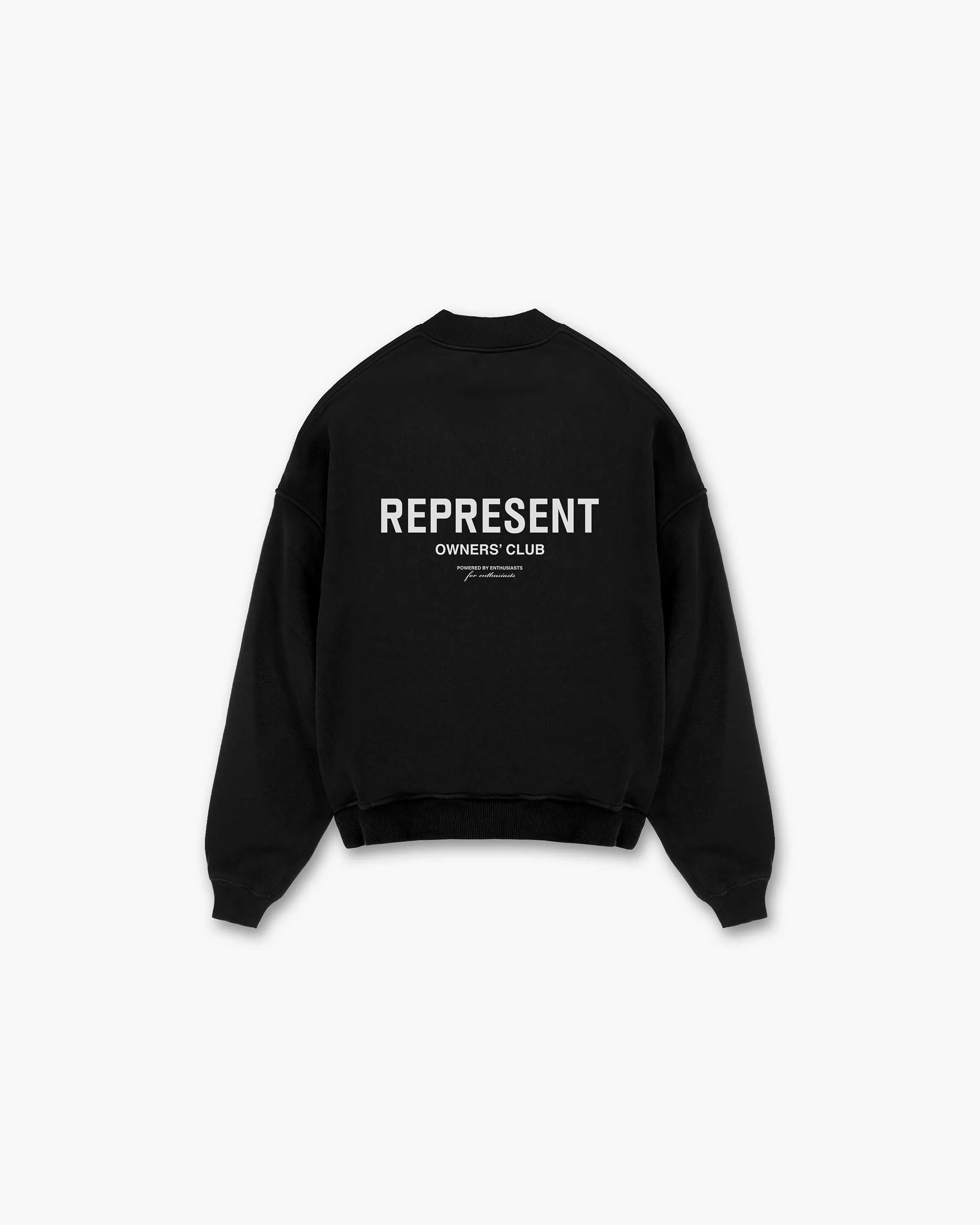 Represent Owners Club Sweater - Black product patch uniqueness product anti odor freshness