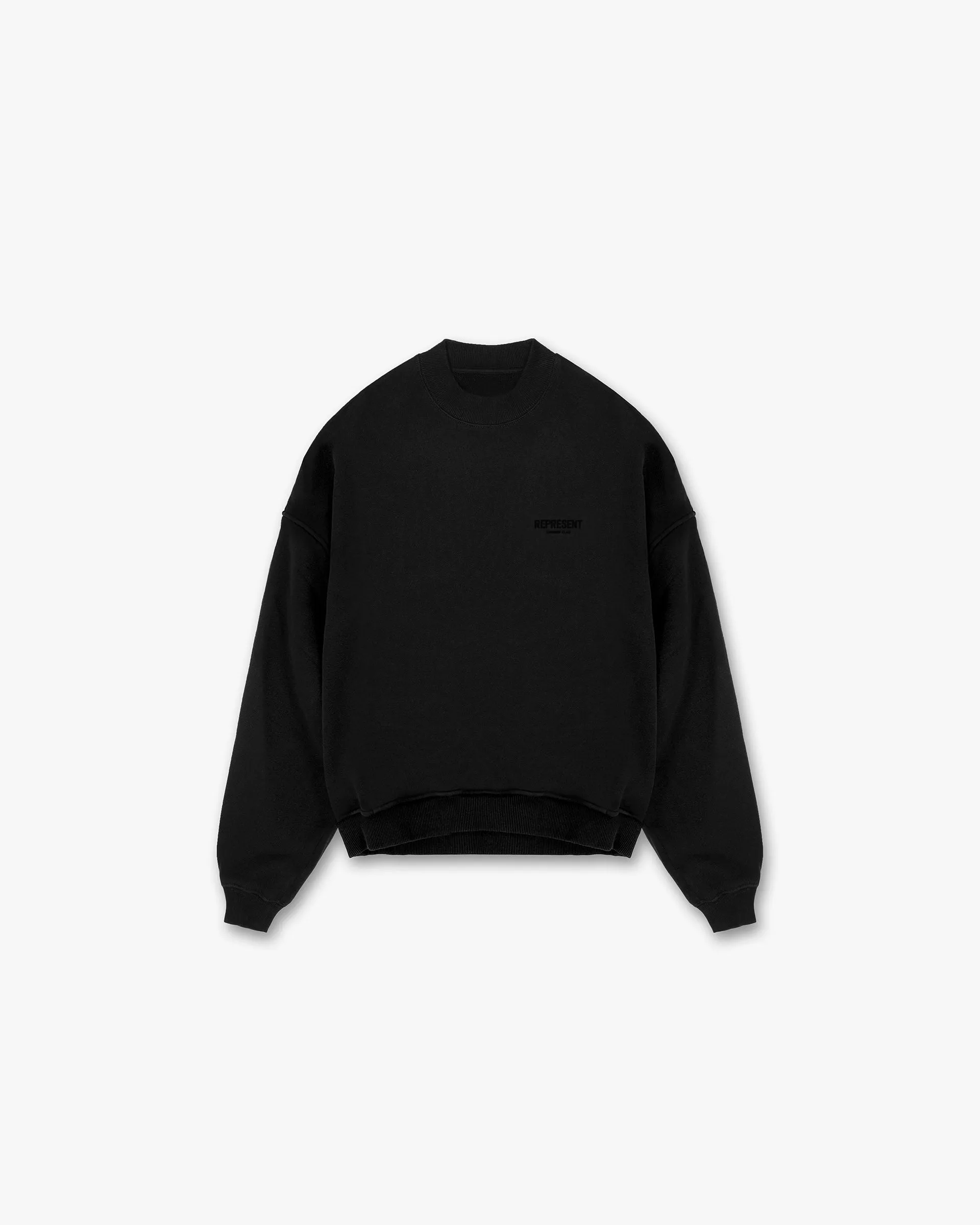 Summer Represent Owners Club Flocked Sweater - Black