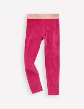 Velvet Leggings-Cherry Jam Zip-off legs Moisture Management