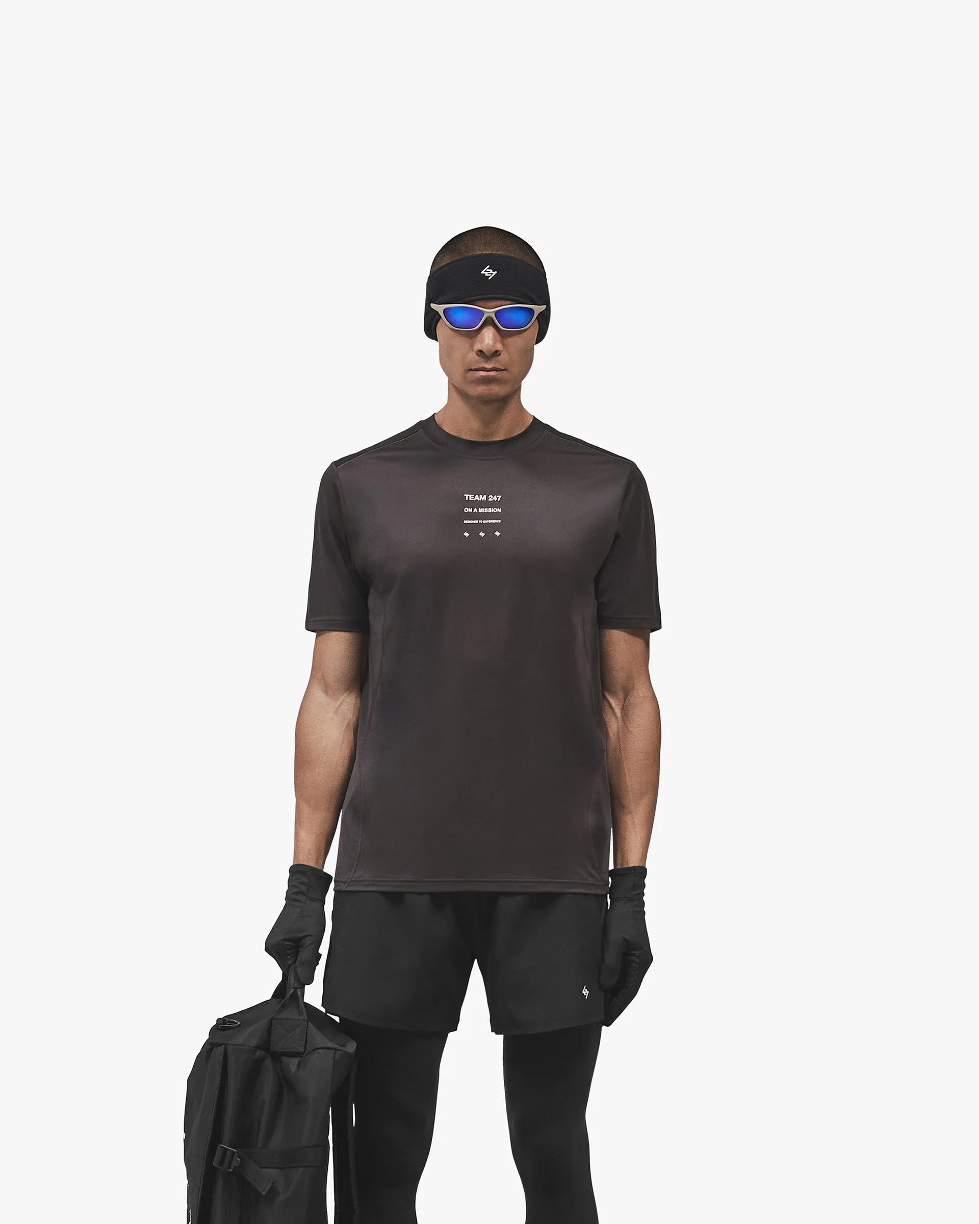 long sleeved Ultimate Comfort 247 Trail T-Shirt - Chocolate