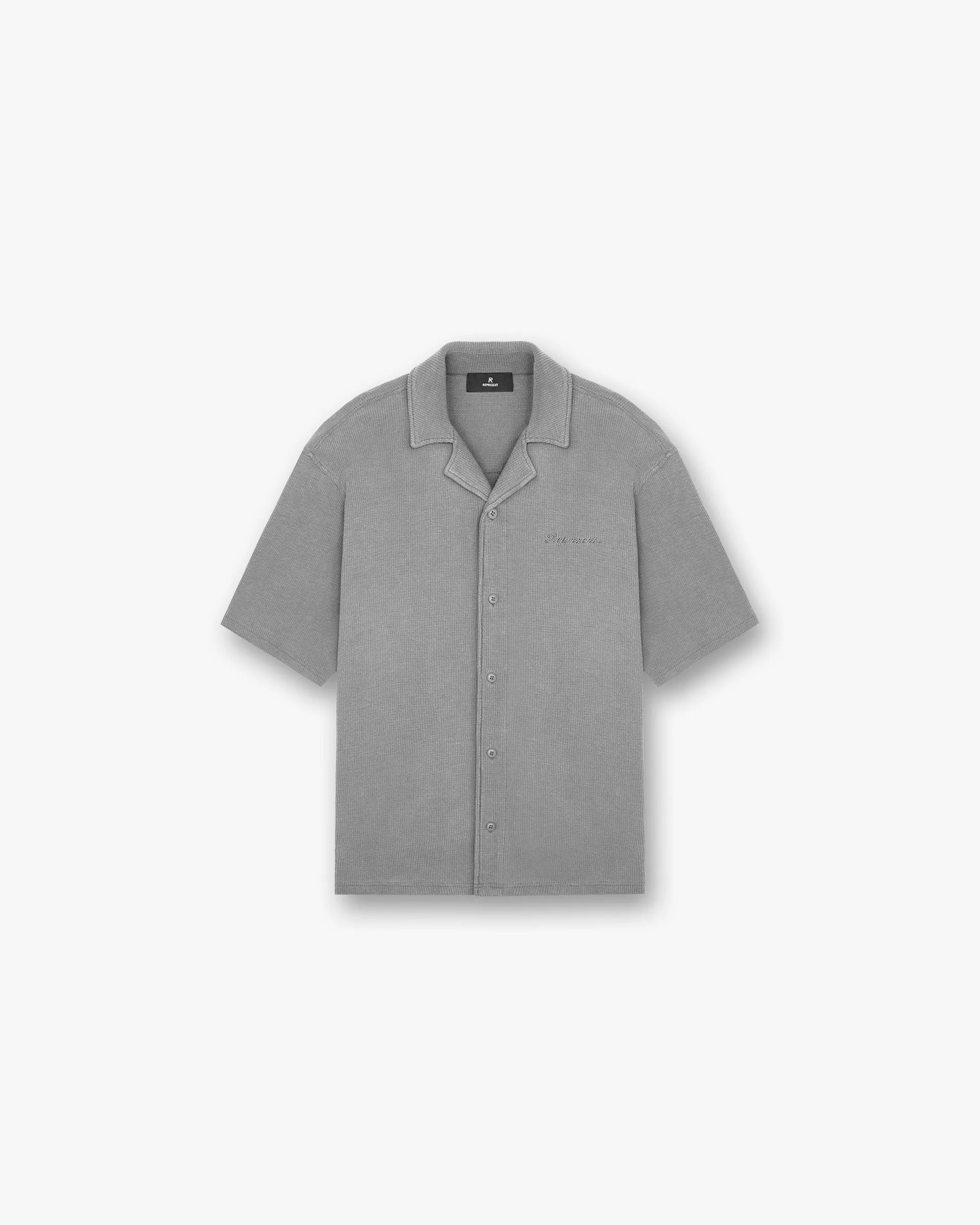 BBQ Party Waffle Shirt - Ultimate Grey