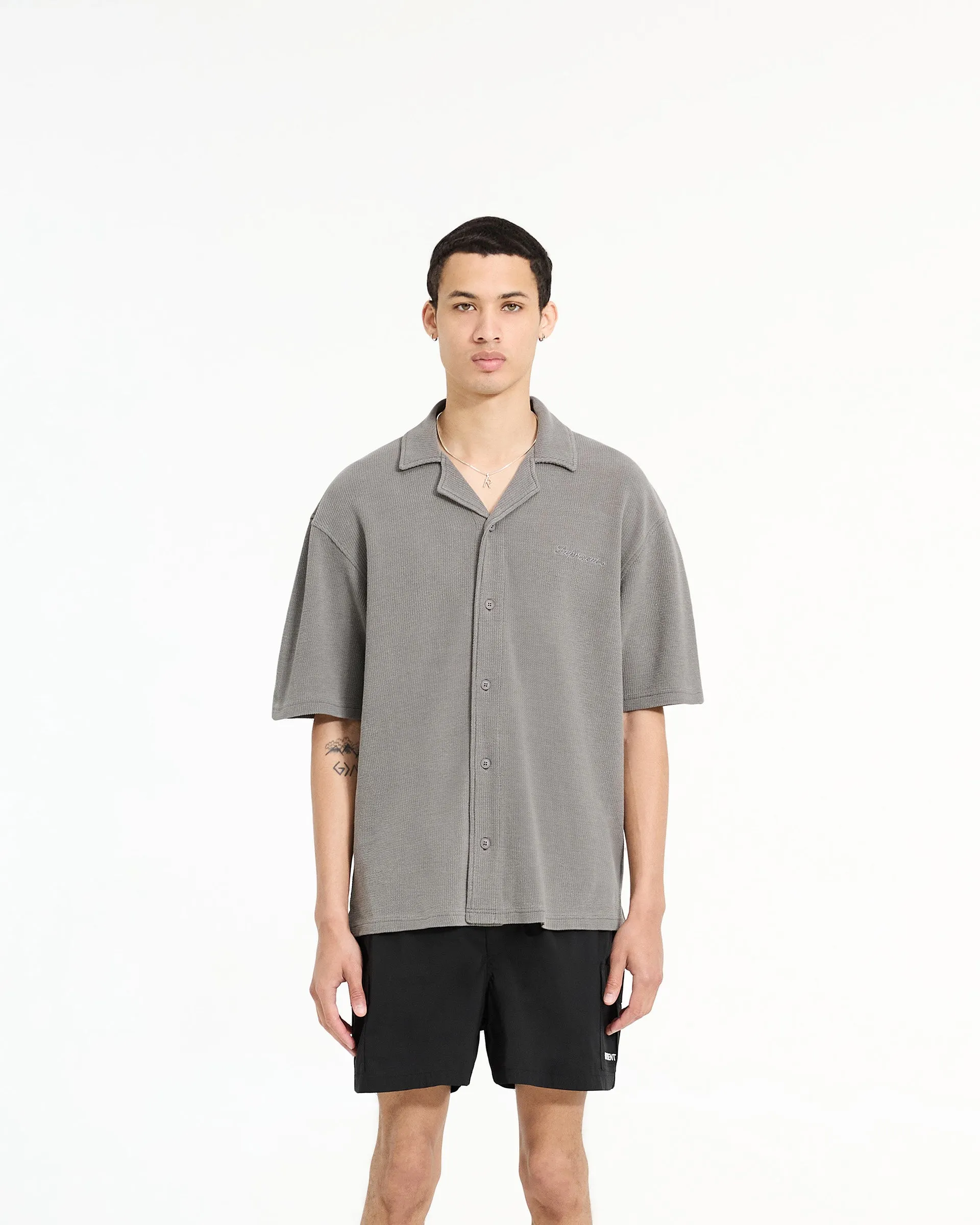 Waffle Shirt - Ultimate Grey Workwear Option Current Style