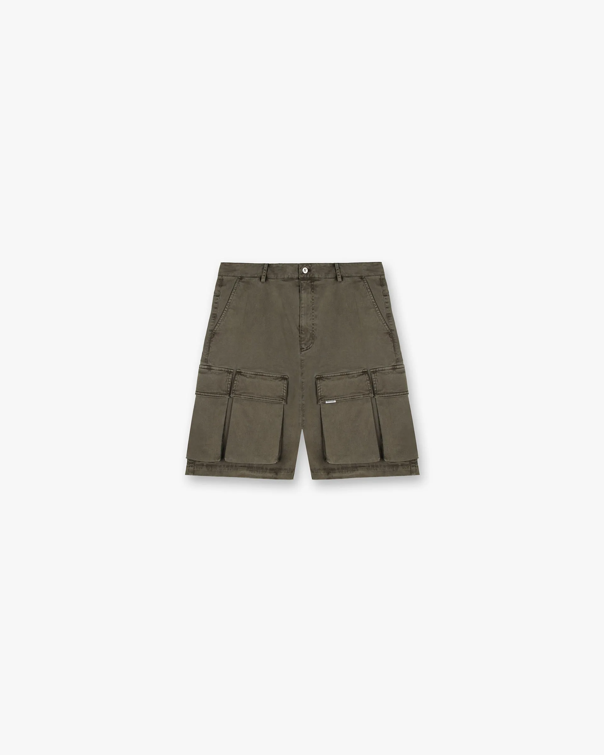 RipstopMaterial Washed Cargo Short - Dawn