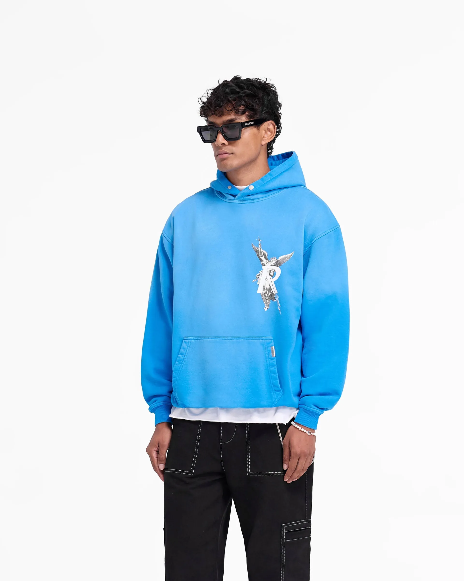 Casual Wear Work Wear Archangel Hoodie - Electric Blue