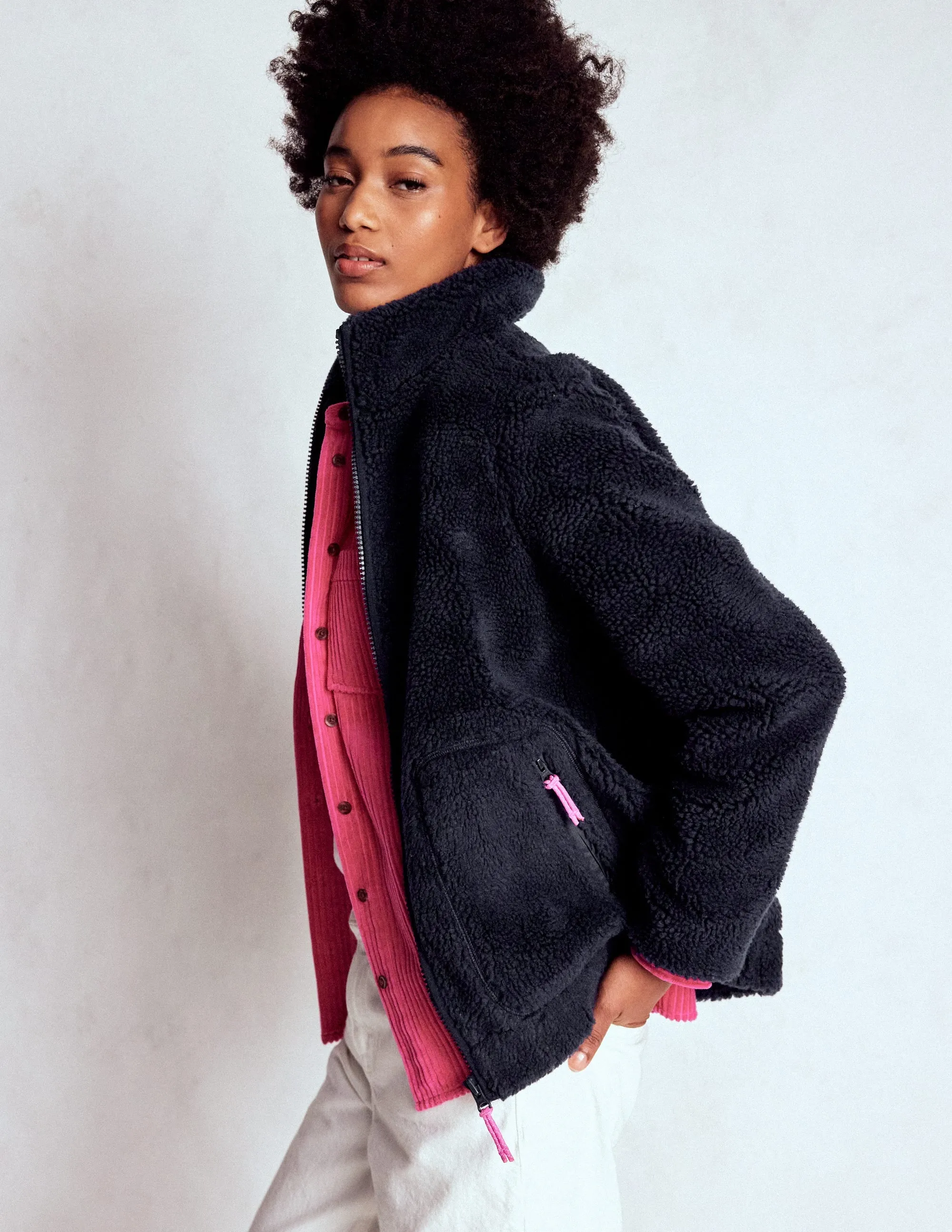 Westminster Borg Jacket-Navy Glow In The Dark Trim