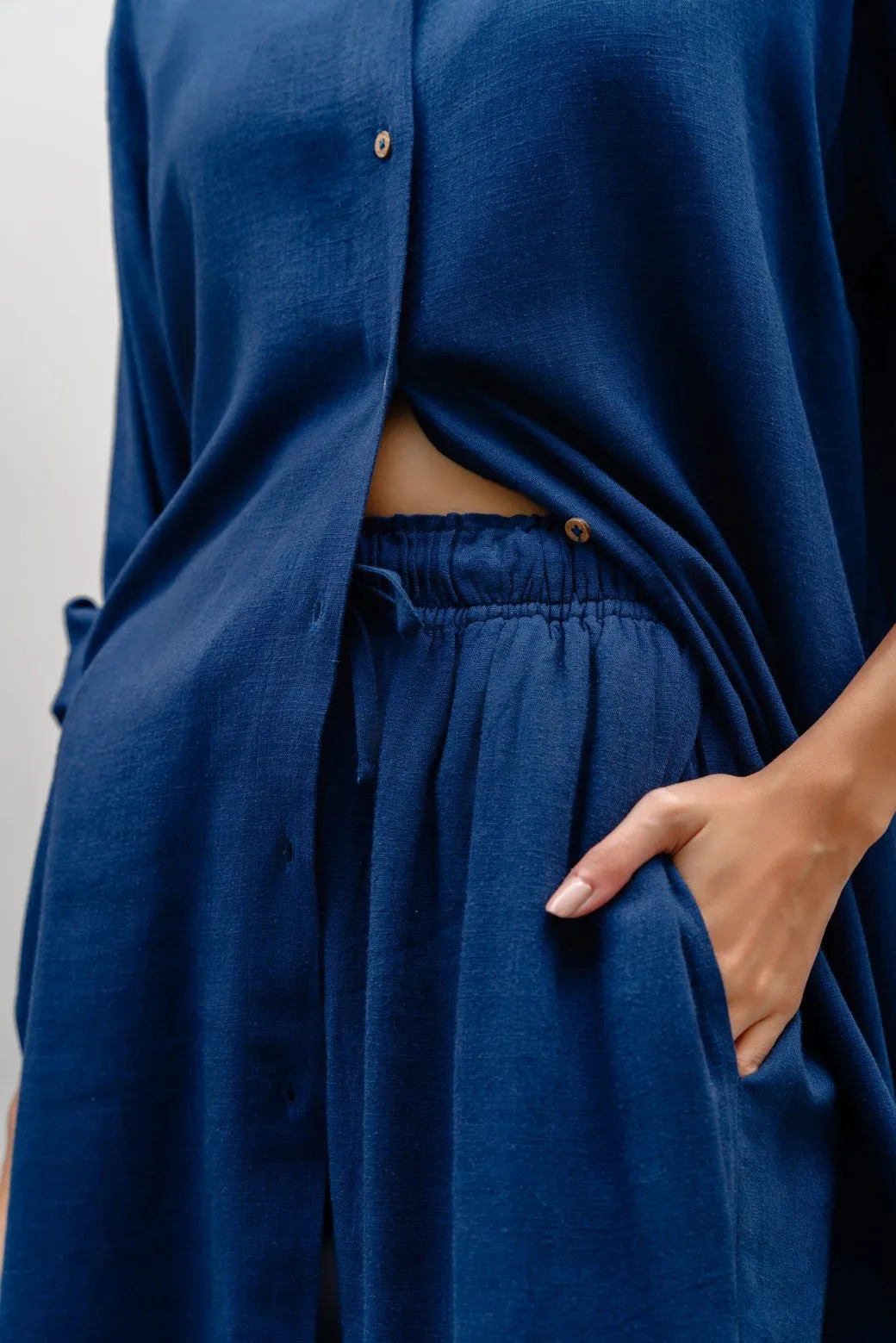 Wear Resistant Fabric WIDE ANKLE PANTS