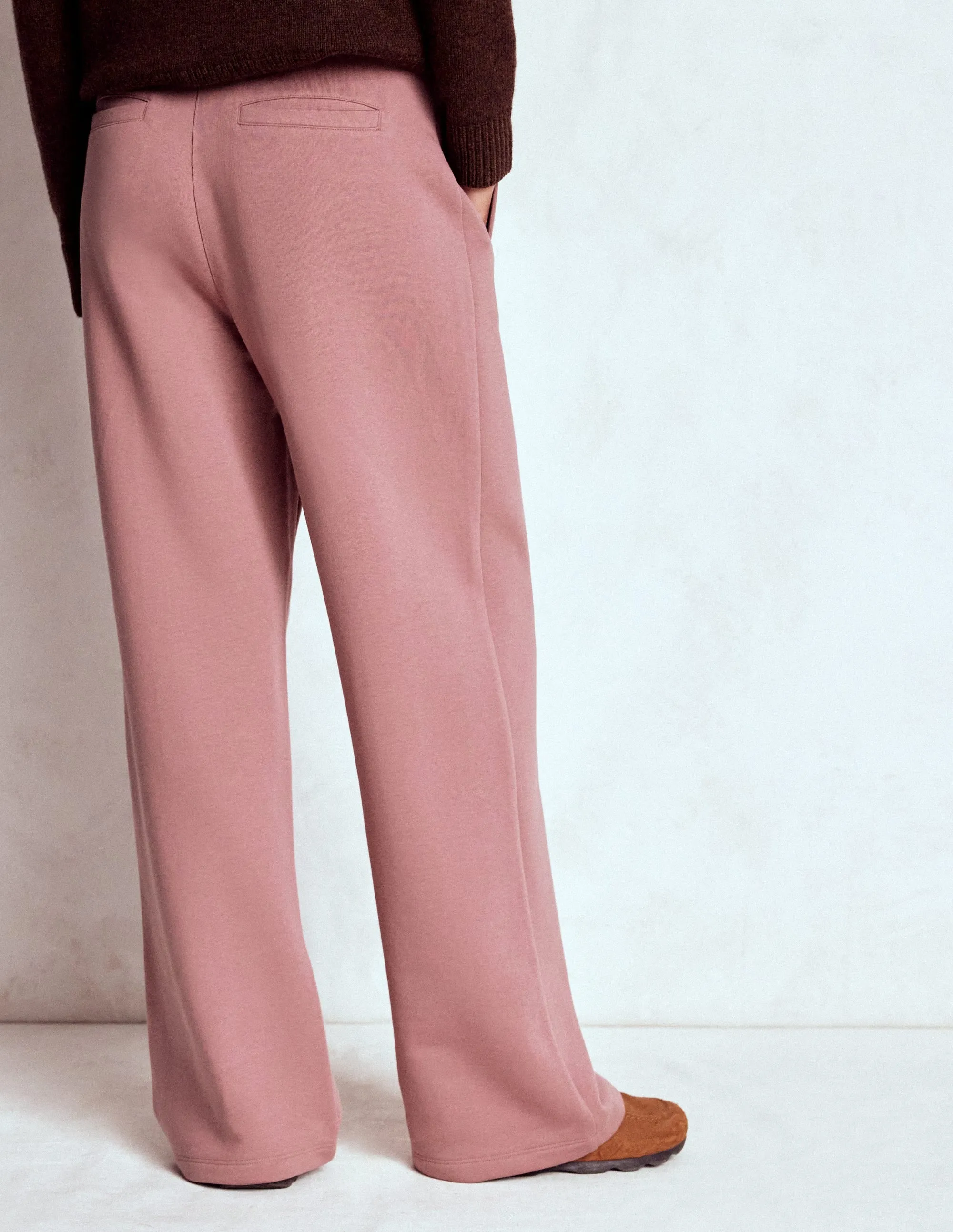 Wide Leg Joggers-Blushing Rose Seamless Technology