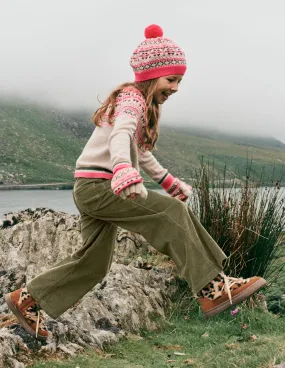 TemperatureRegulation Wide Leg Trouser-Woodland Green