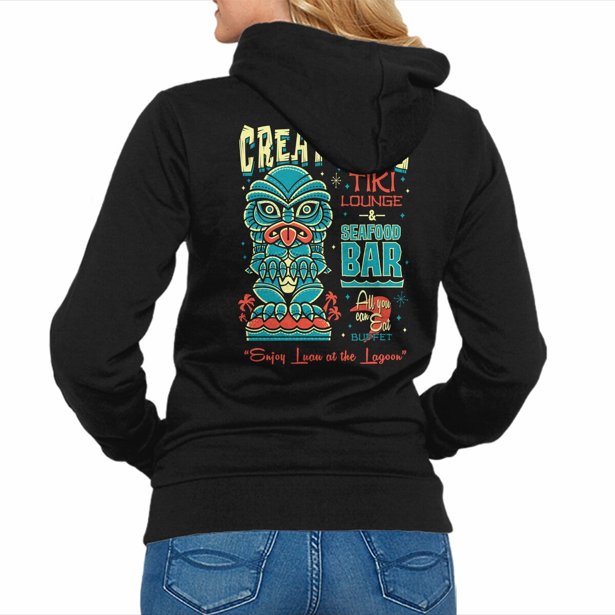 Beach Style Hoodie Fashion Creature's Tiki Lounge