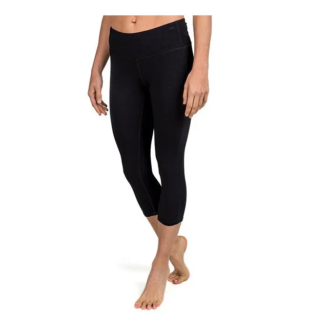 Organic Cotton Soft Stretch Women's Bamboo Cropped Tights