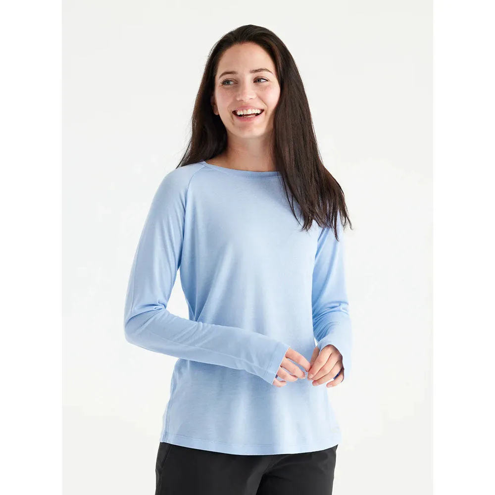 Women's Bamboo Lightweight Long Sleeve Office Look