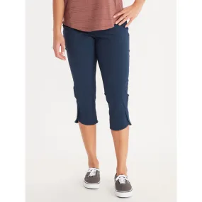 Durable Twill Breathable Wear Fit Women's Elda UPF 50 Capri Pants