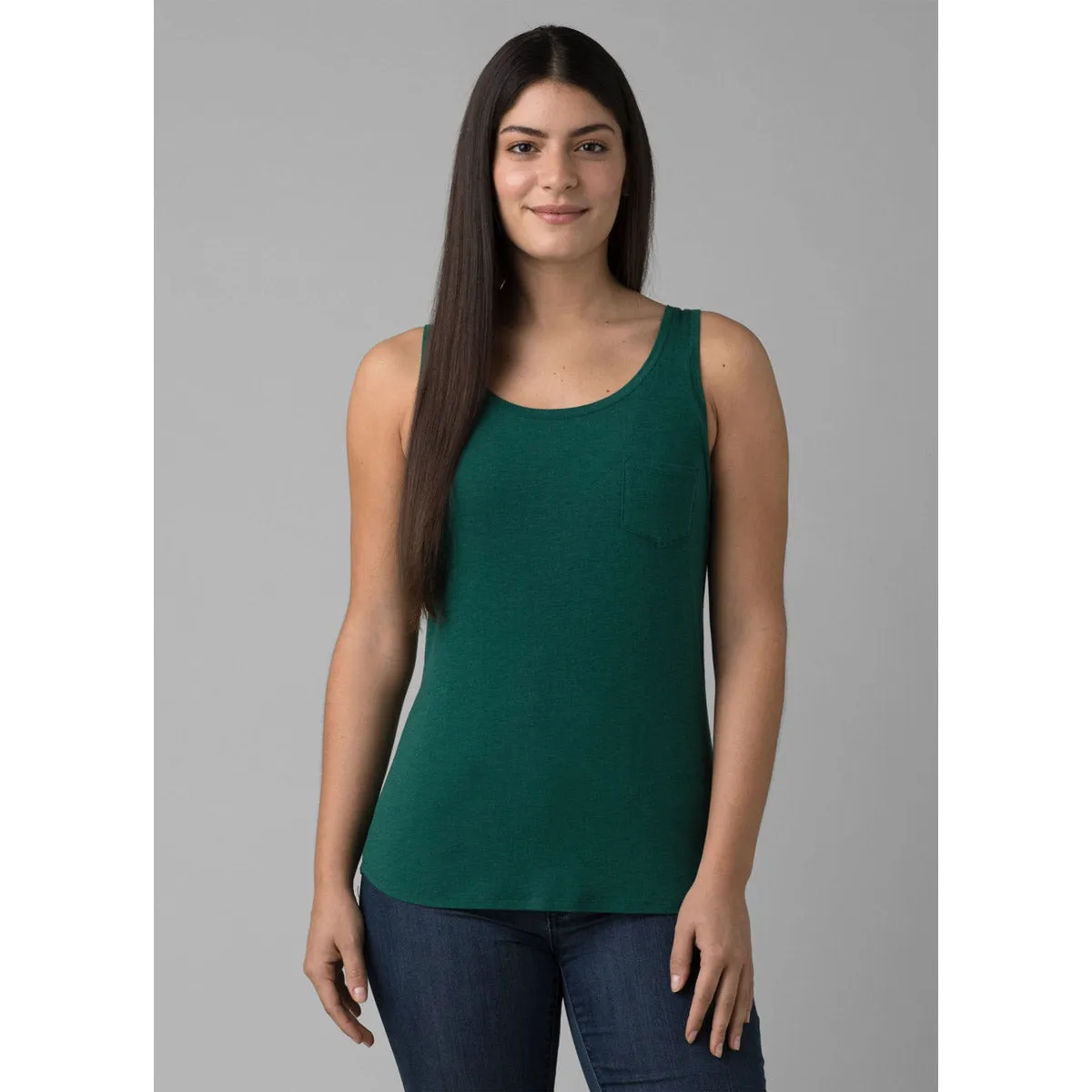 High Collar Protection Design HighNeck Women's Foundation Scoop Neck Tank