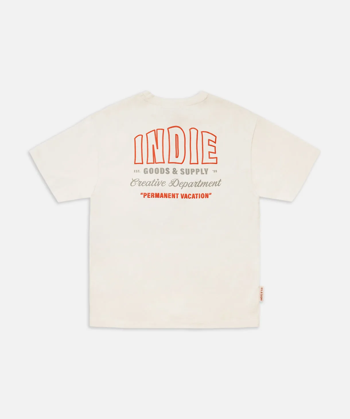 The Penbroke Tee - Red Combo Layering Options Effortless Wear Fit