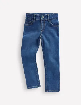 Adventure-flex Slim Jeans-Mid Vintage Denim Crisp Design NonIrritatingStitching